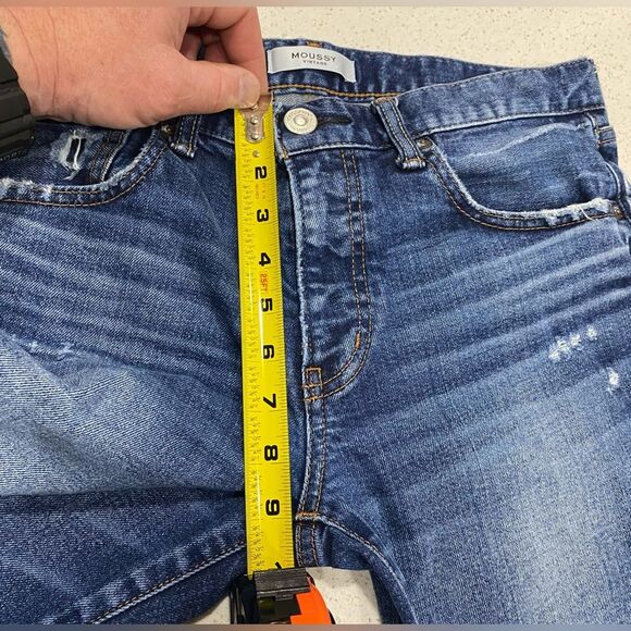 Moussy Vintage Women’s Jeans Size 28x27 Stretch Denim EUC - Picture 5 of 11